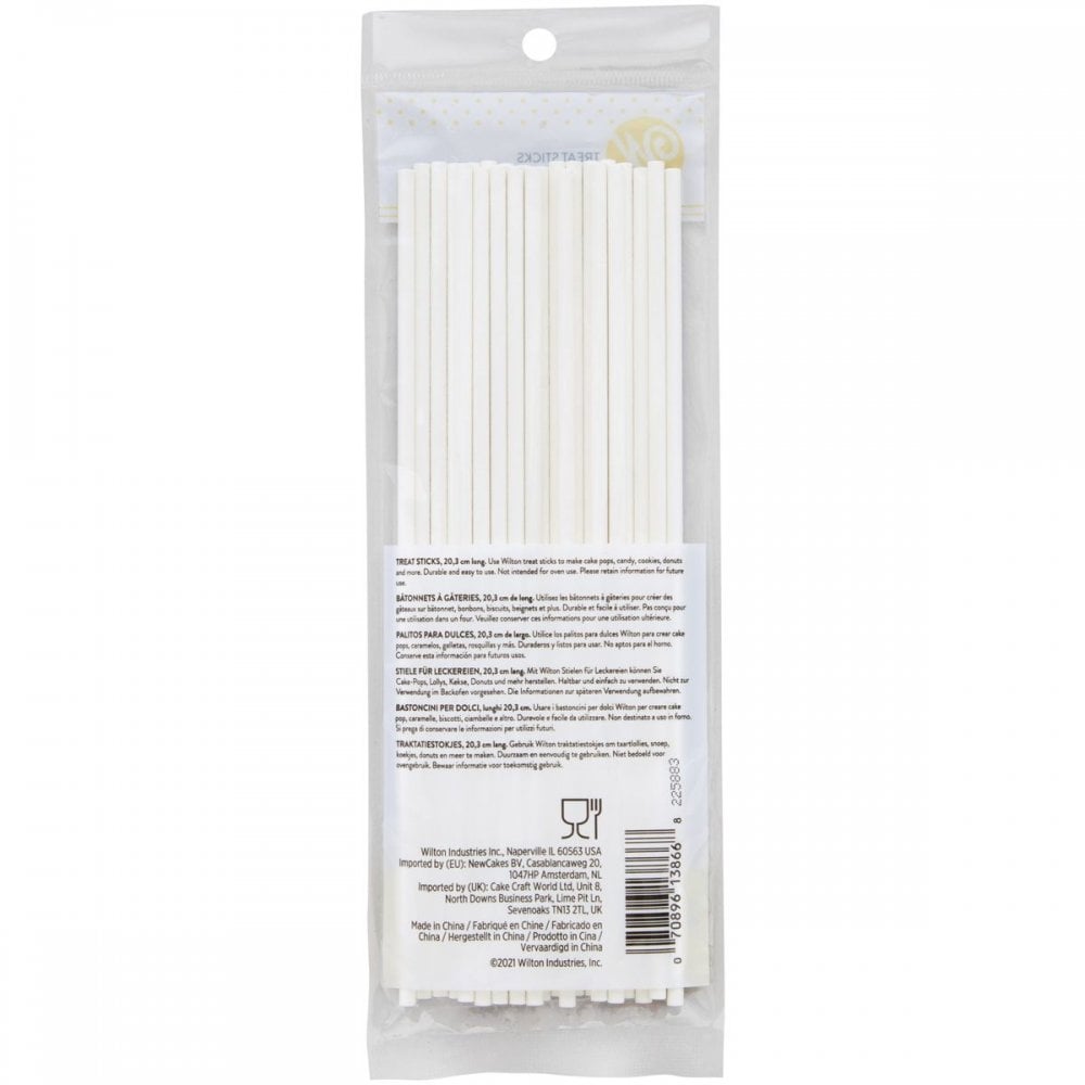 Wilton Lollipop Sticks 20cm, pk/25