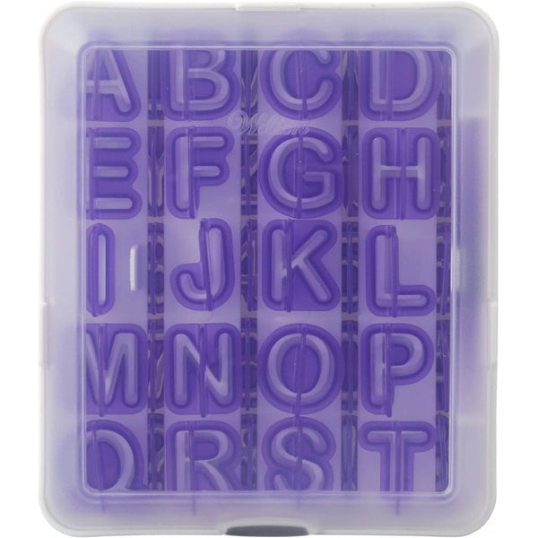 Wilton Cut-Outs -Alphabet & Numbers- Set