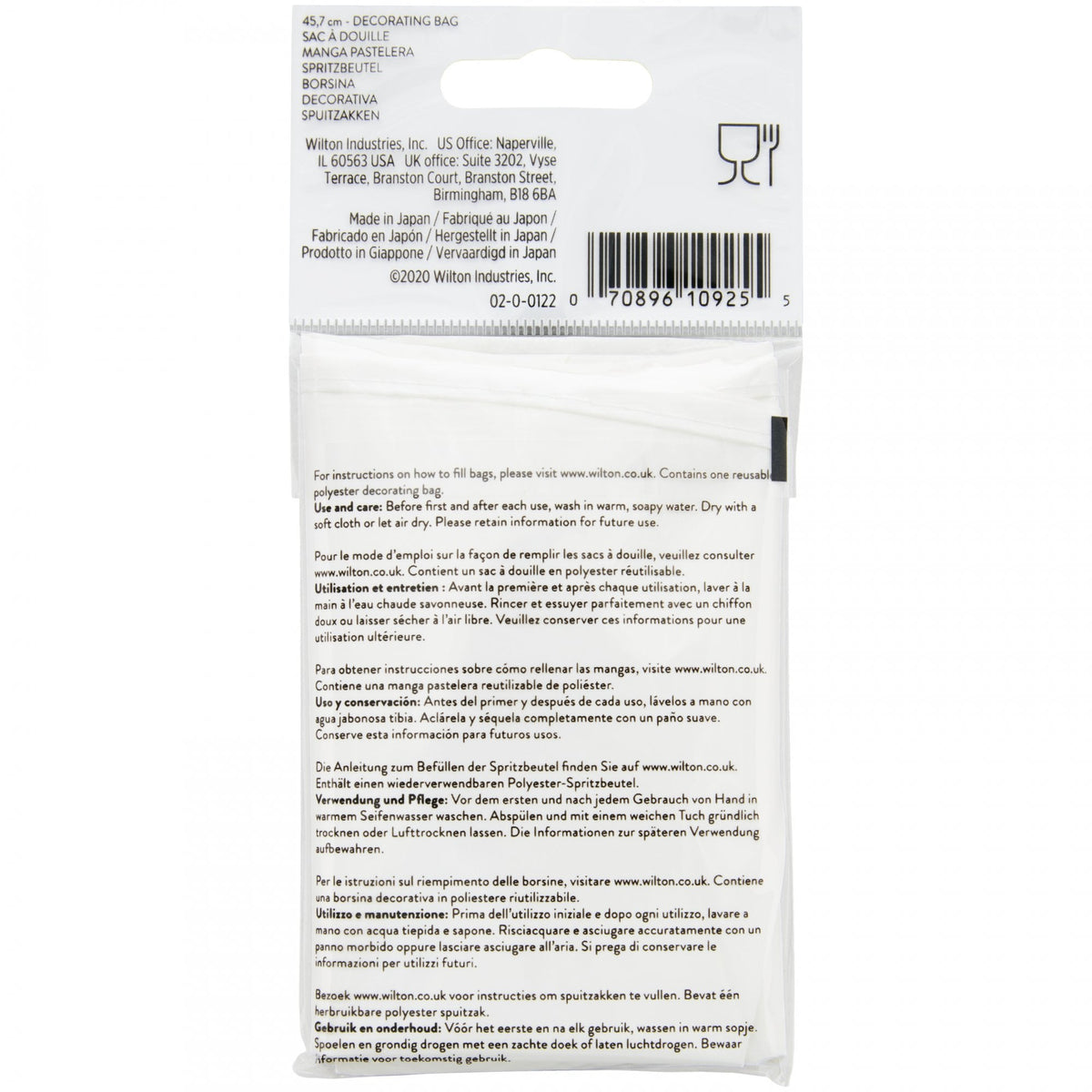 Wilton Featherweight Decorating Bag, 45cm