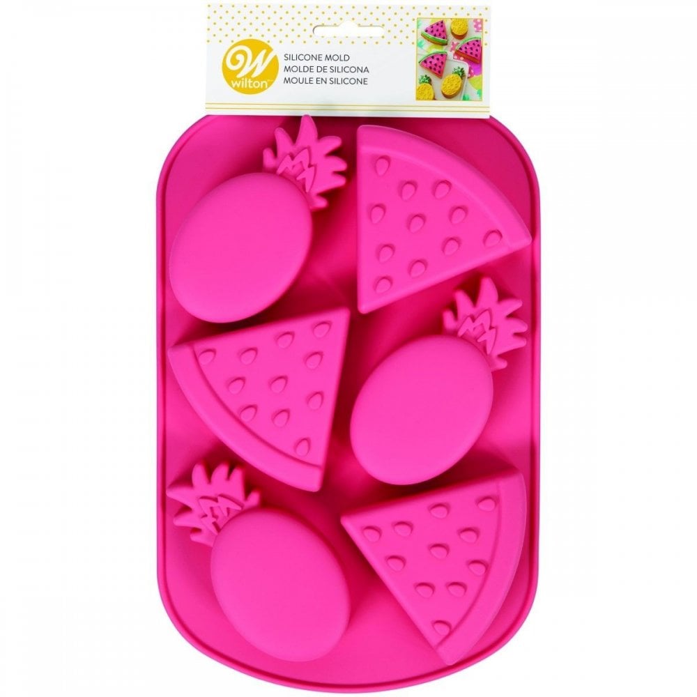 Wilton Silicone Baking Mould Melon/Pineapple