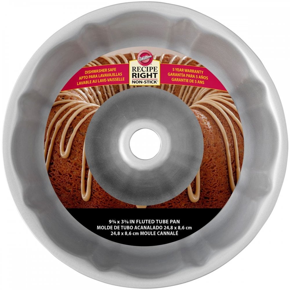 Wilton Recipe Right Fluted Tube Pan 24cm