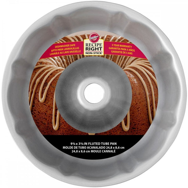 Wilton Recipe Right Fluted Tube Pan 24cm