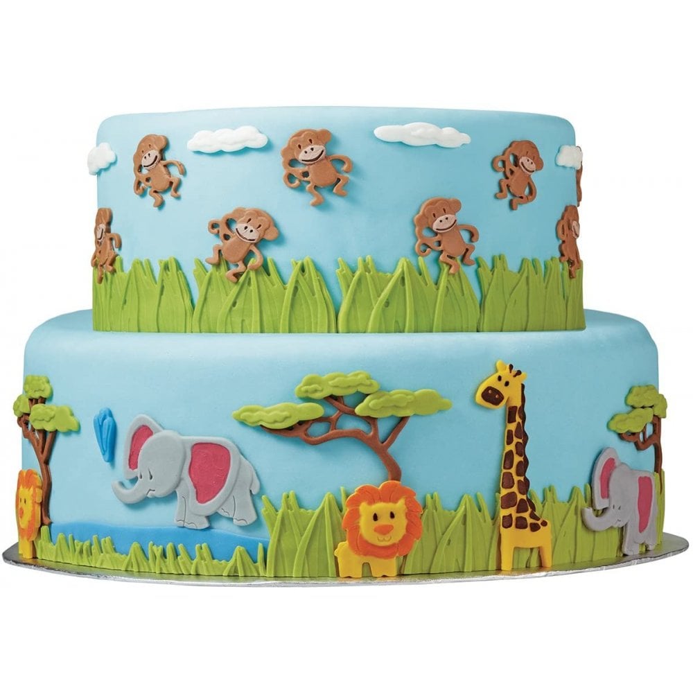 Wilton Fondant & Gum Paste Mold Jungle Animals