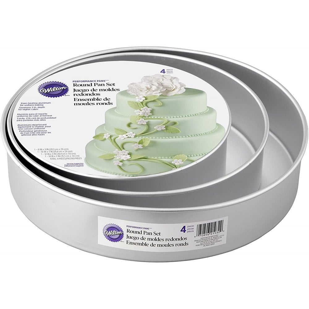 Wilton Performance Pans Deep Round Pan set/4