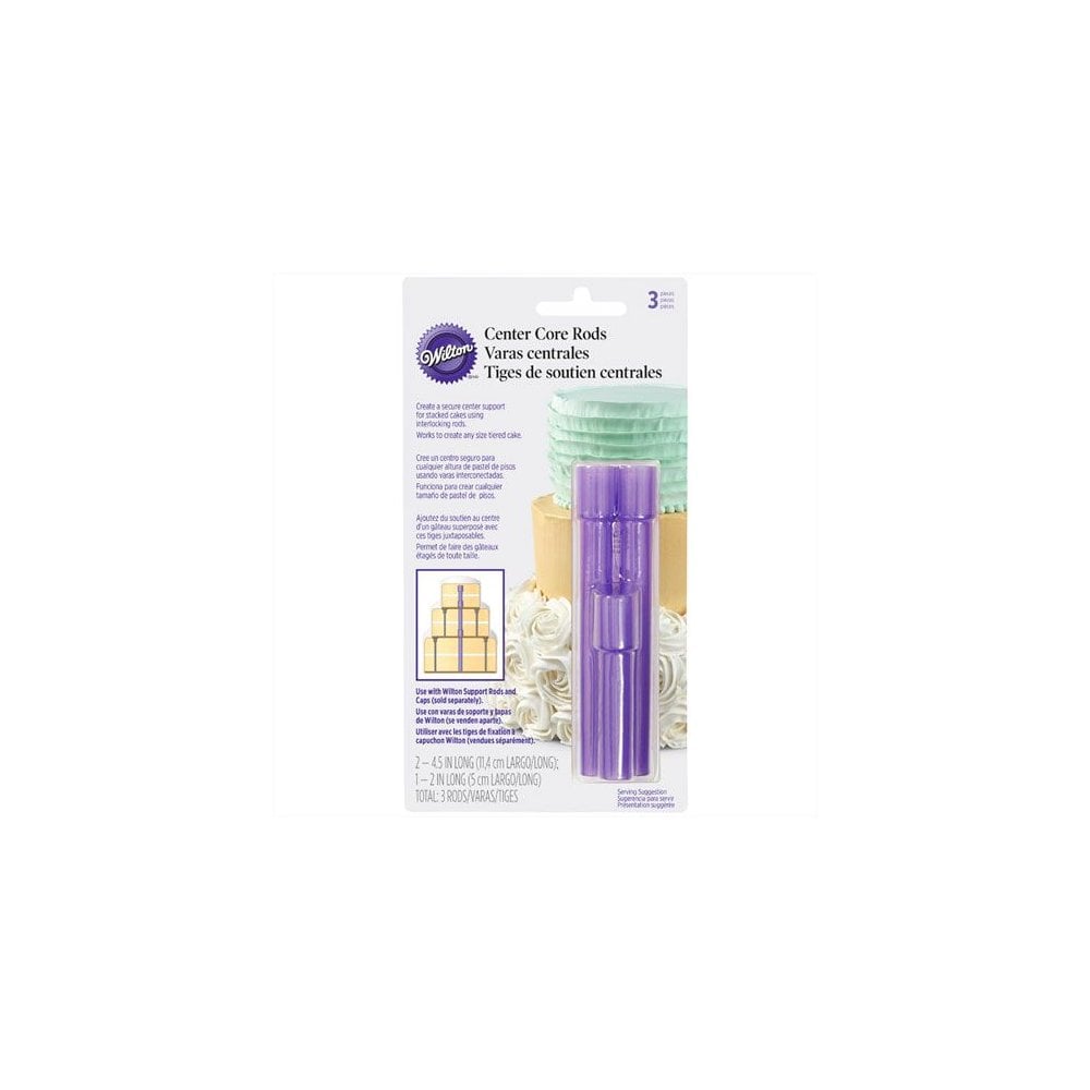 Wilton Plastic Centre Core Rods pk/3