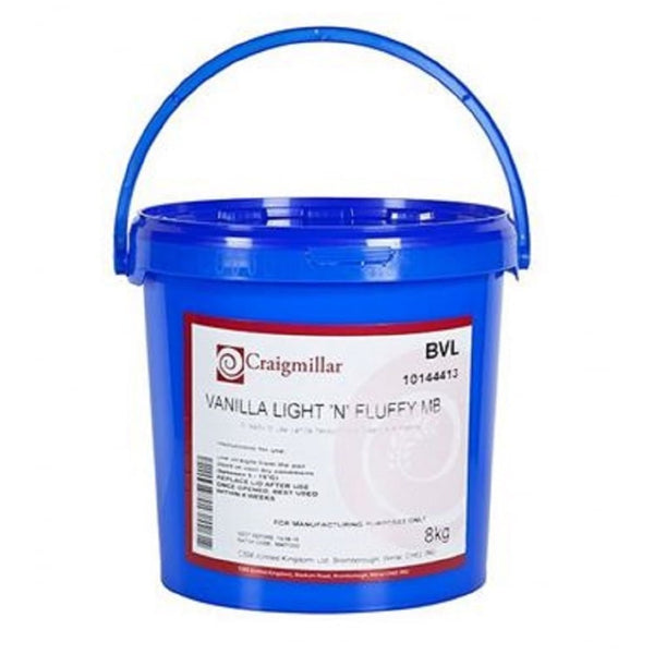 Vanilla - Light 'N' Fluffy Frosting 8kg
