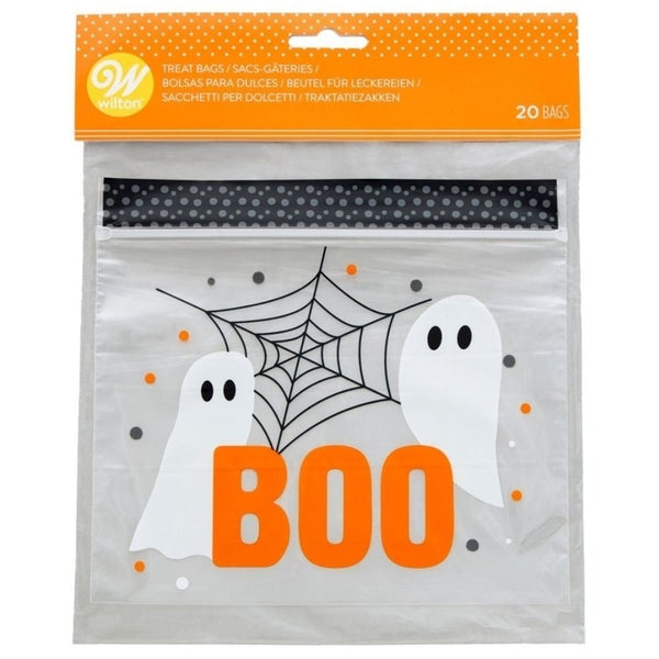 'Happy Halloween' Resealable Treat Bags x20