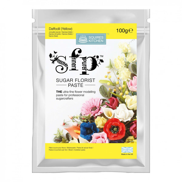 Daffodil Yellow – Sugar Florist Paste 100g