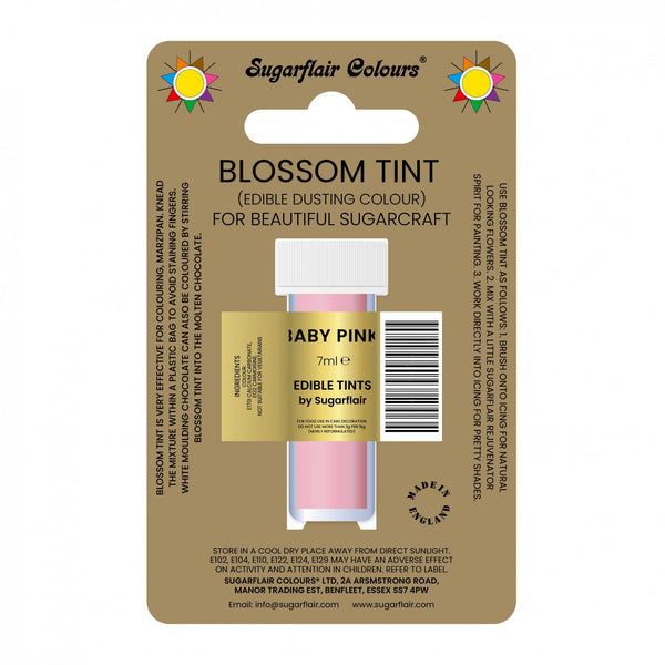 Baby Pink - Blossom Tint Dusting Colour 7ml - Sugarflair [New Recipe]