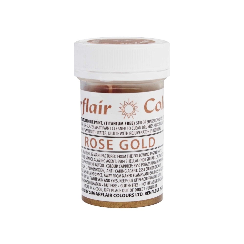 Rose Gold - Edible Matt Paint 20g