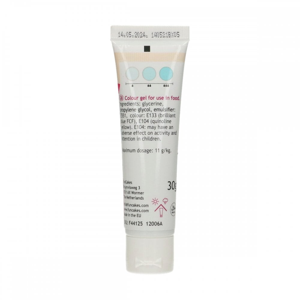 Food Colour Gels 30g - Baby Blue