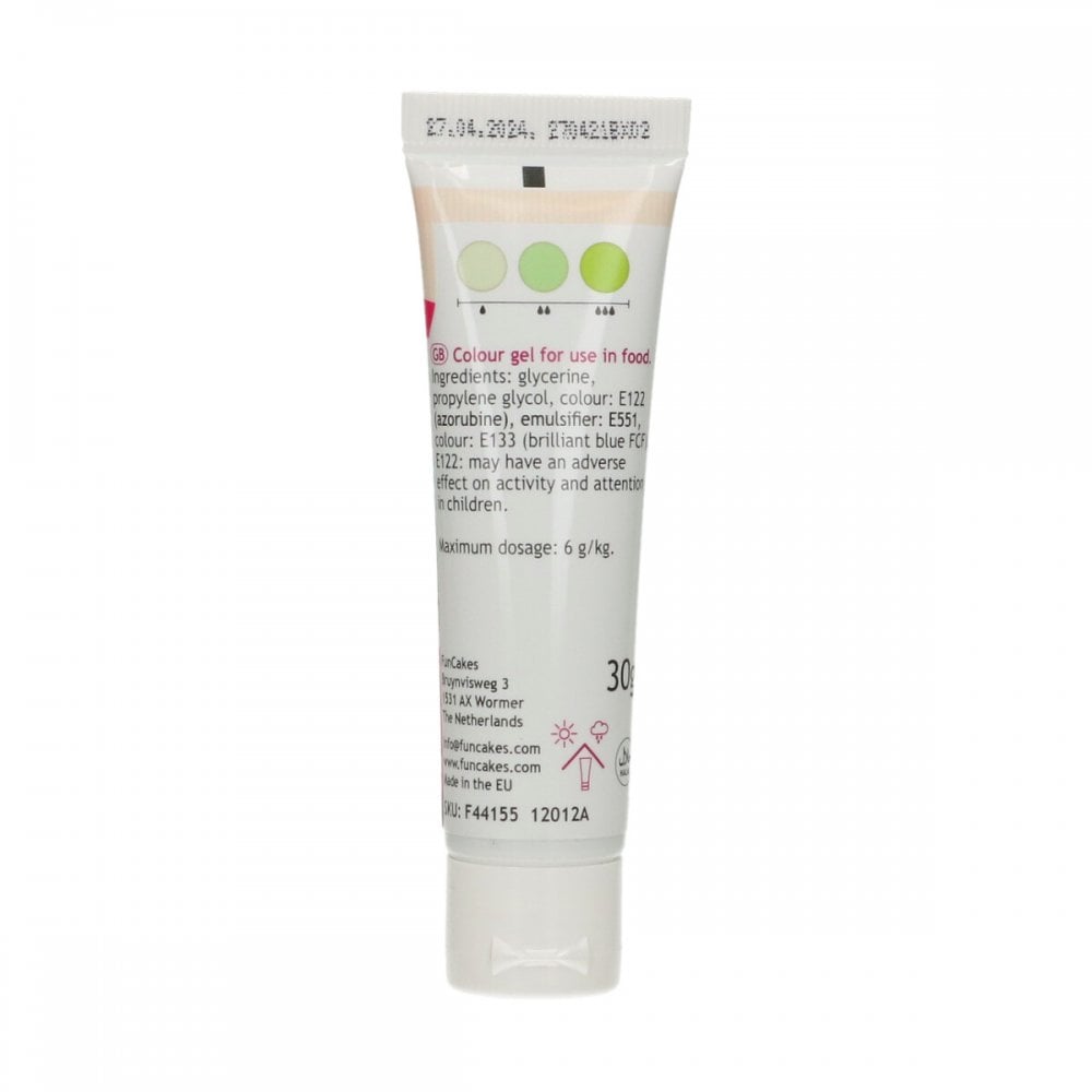 Food Colour Gels 30g - Bright Green