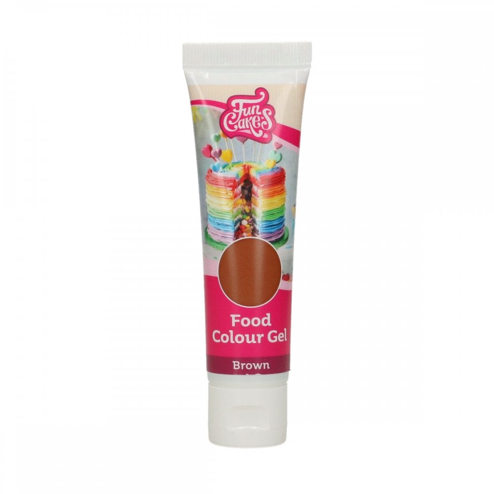 Food Colour Gels 30g - Brown