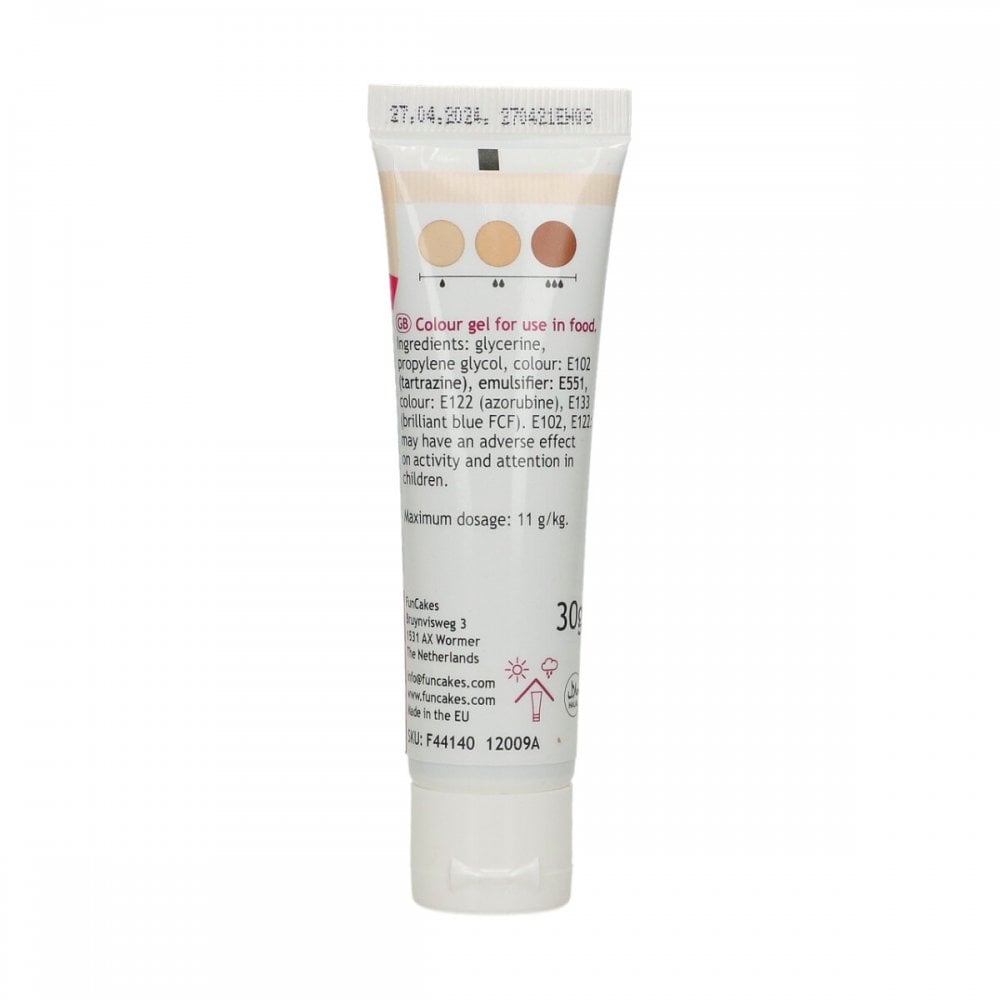 Food Colour Gels 30g - Brown