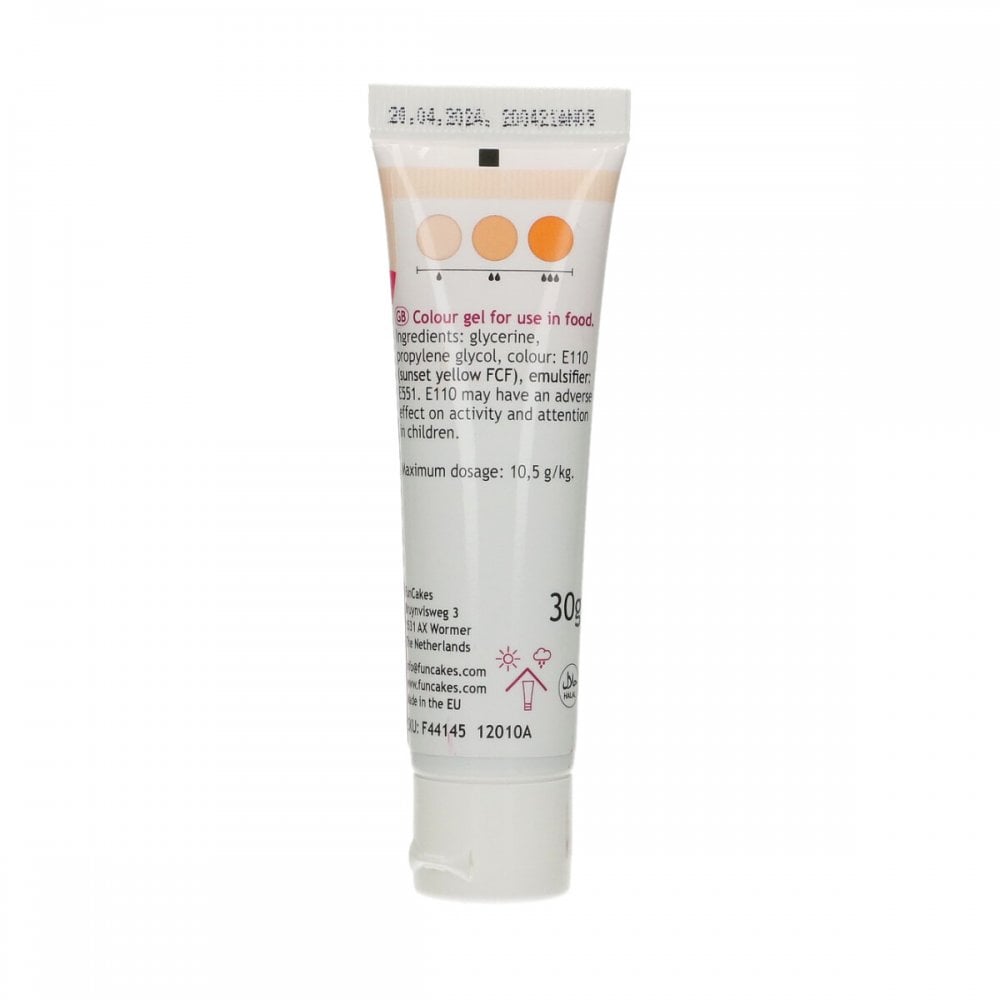 Food Colour Gels 30g - Orange