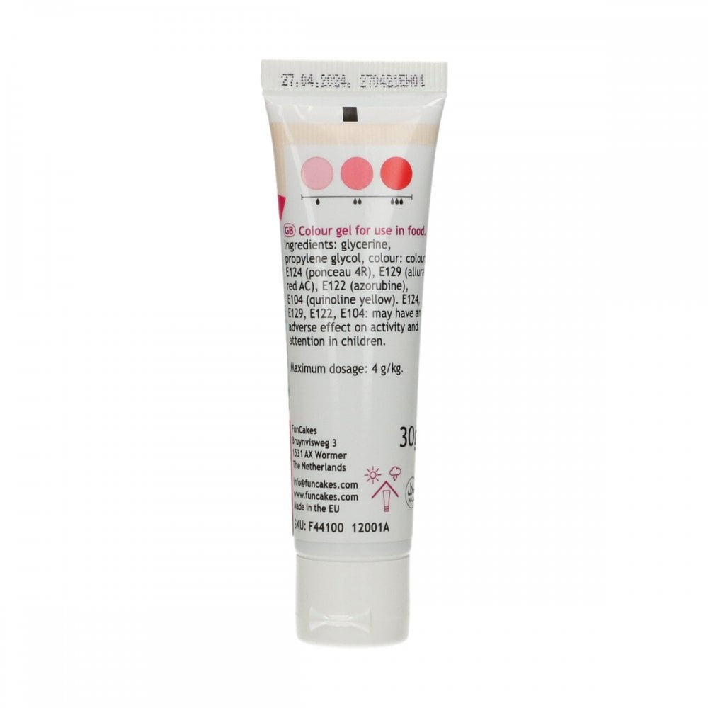 Food Colour Gels 30g - Red