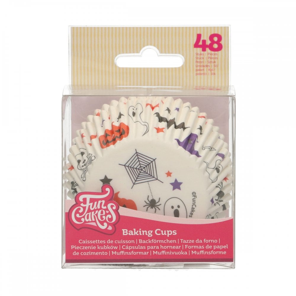 Halloween Baking Cases x 48
