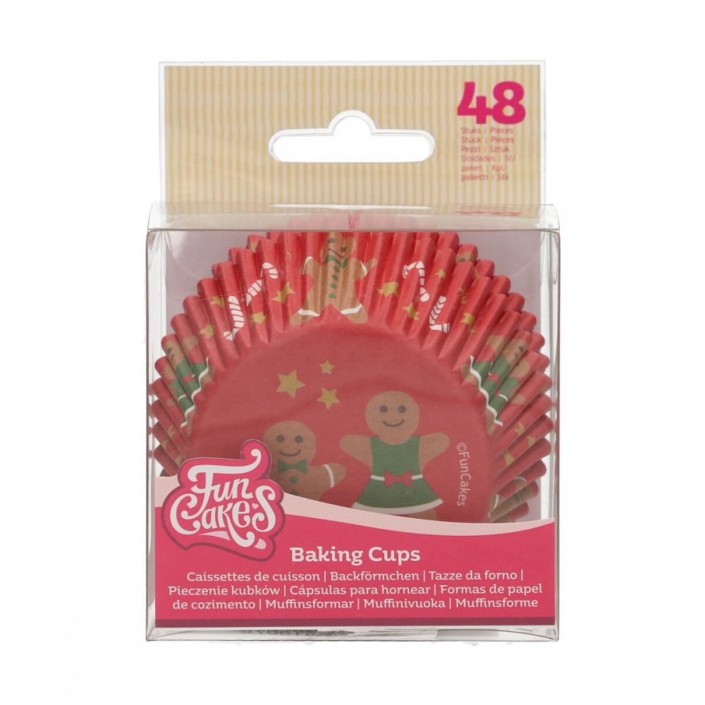 Gingerbread Baking Cases x 48