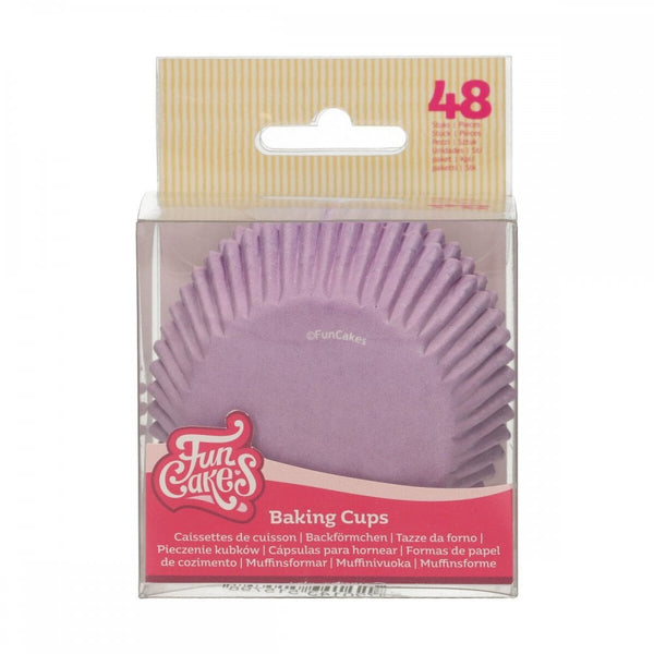 FunCakes Baking Cups Lilac pk/48