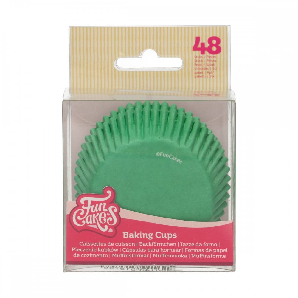 FunCakes Baking Cups Grass Green pk/48