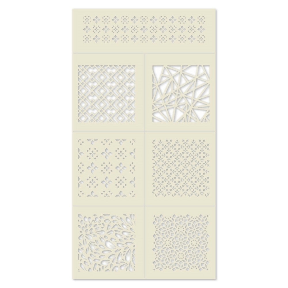 Diamond Stencil Set Of 7