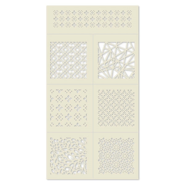 Diamond Stencil Set Of 7