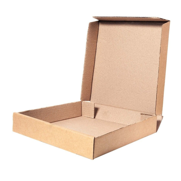 Brown Pizza Box