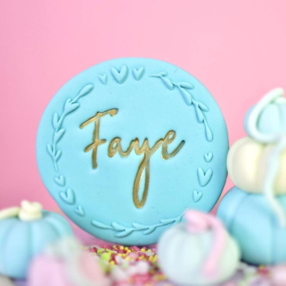 Mini Trendy Letter & Number Embossing Set