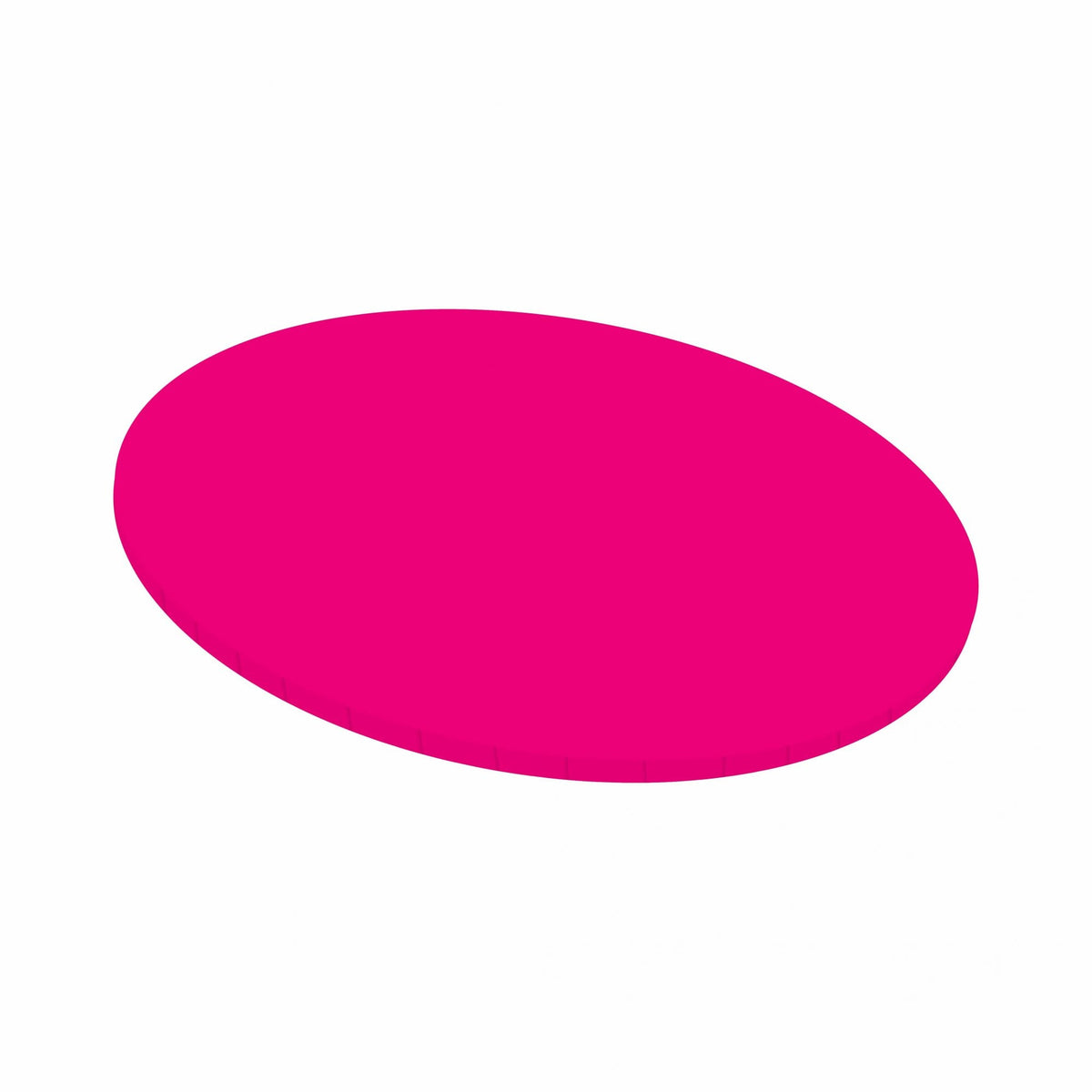 5mm Hot Pink Round Matt Masonite Board
