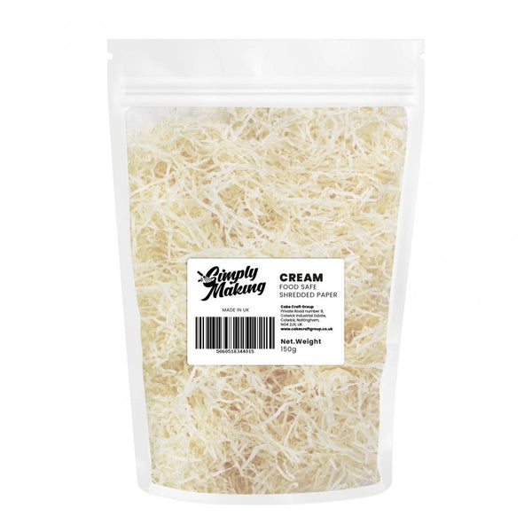 Cream - Shredded Food Grade Paper
