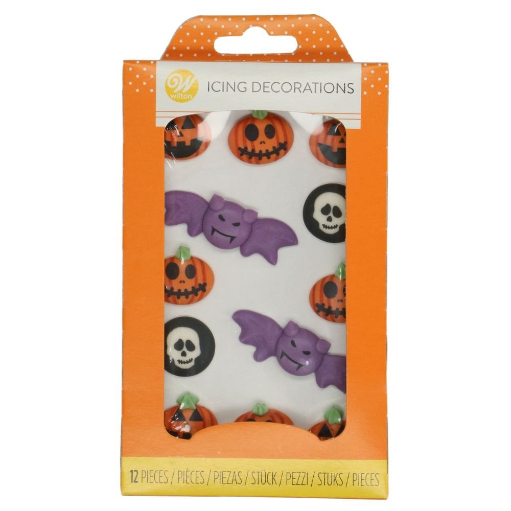 Halloween Set Royal Icing Decorations Set Of 12 - Wilton