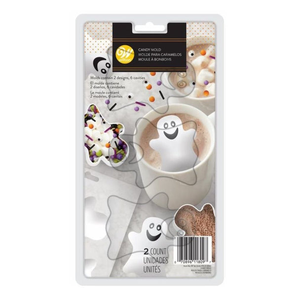 Ghost - Chocobomb Mould Set Of 2 - Wilton