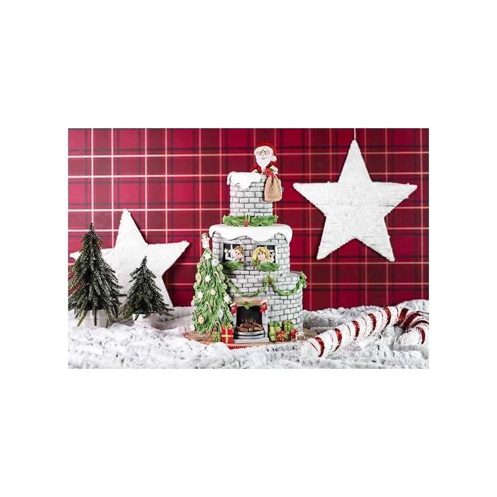 Sitting Santa Mould By Karen Davies