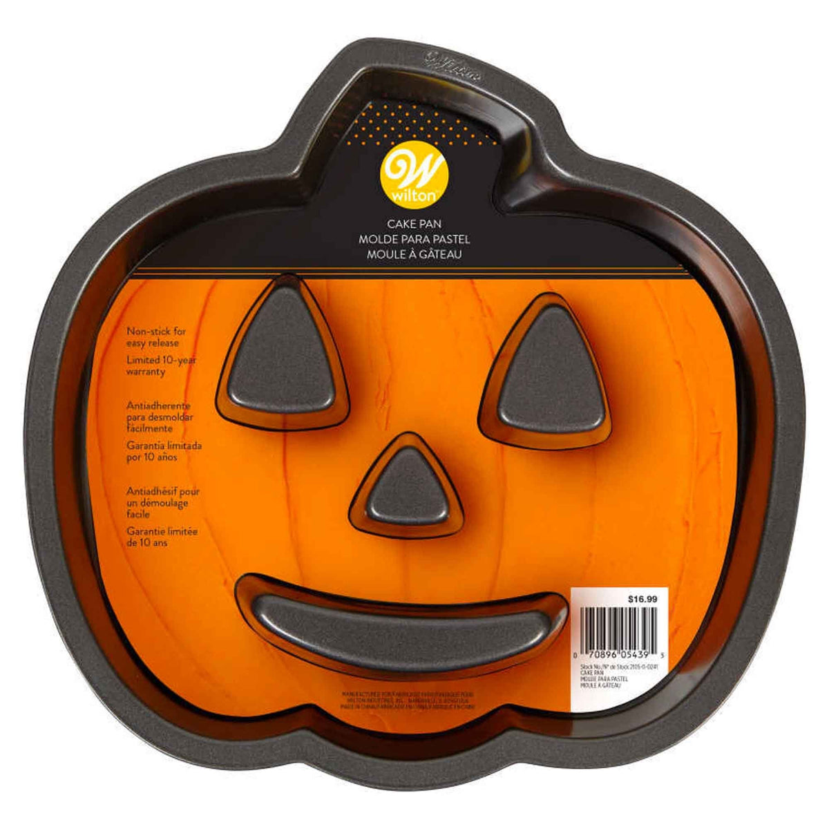 Jack-O-Lantern Cake Tin