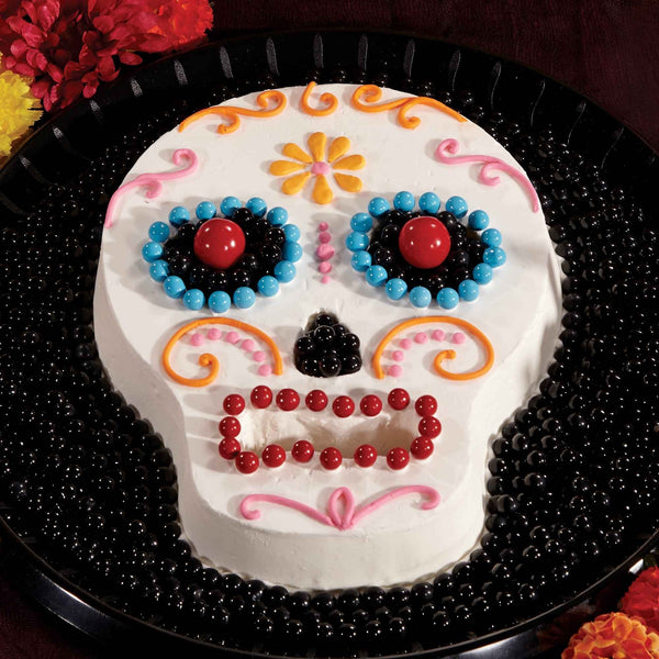 Halloween Skull Cake Tin