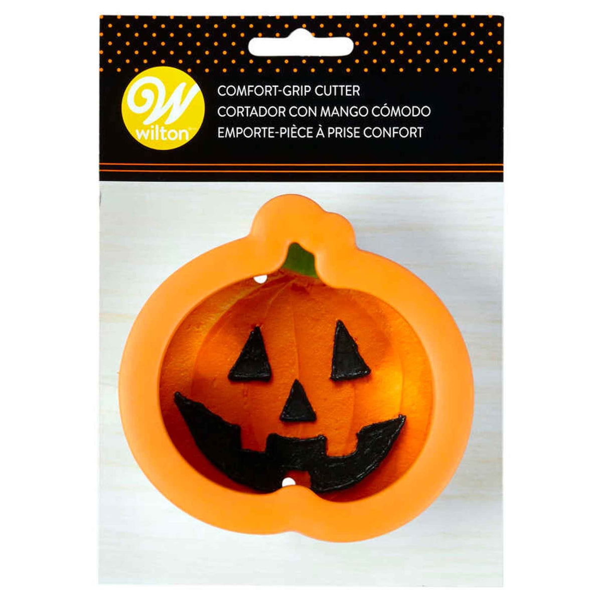 Jack O Lantern - Grippy Cookie Cutter - Wilton