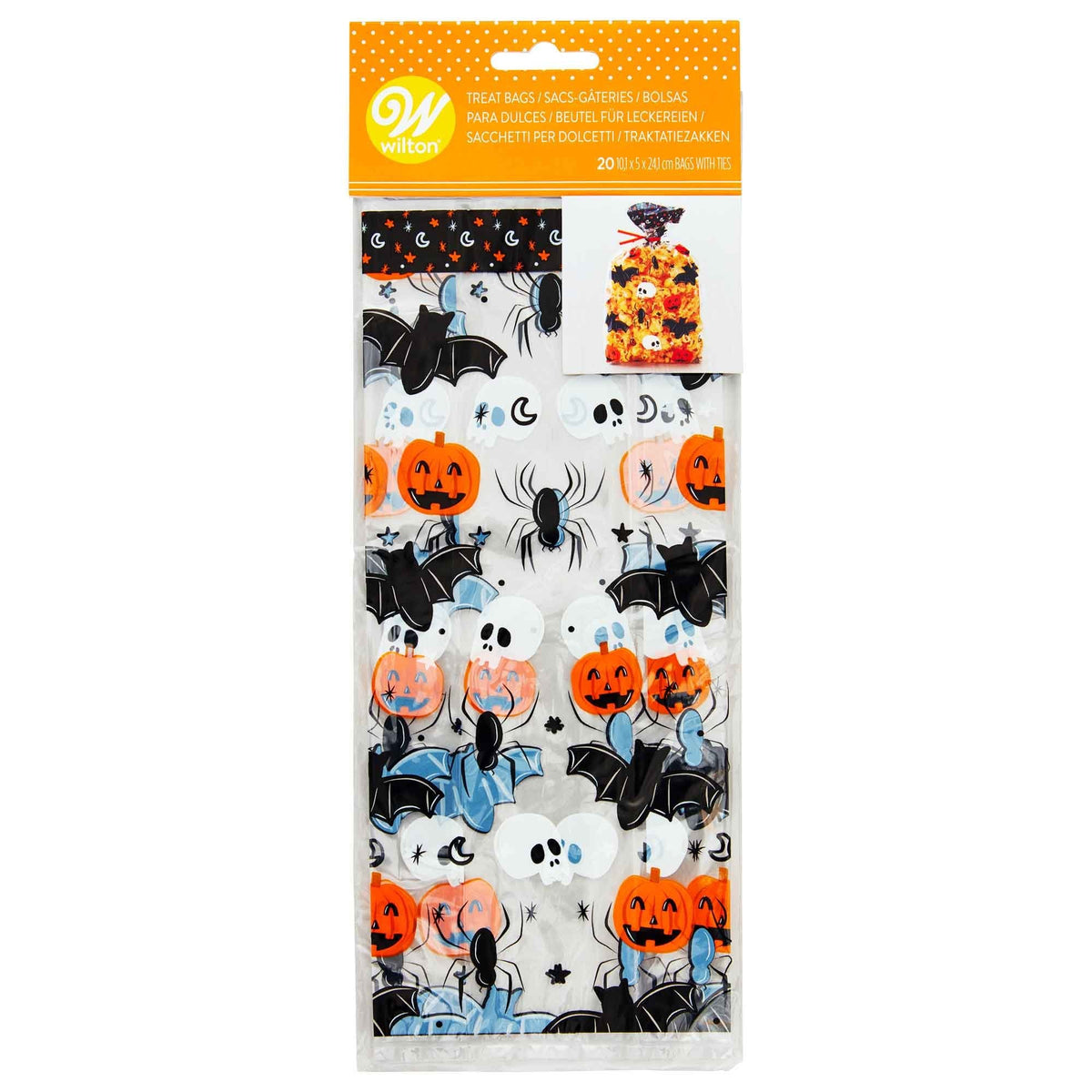 Halloween Icons - Treat Bags Set Of 20 - Wilton