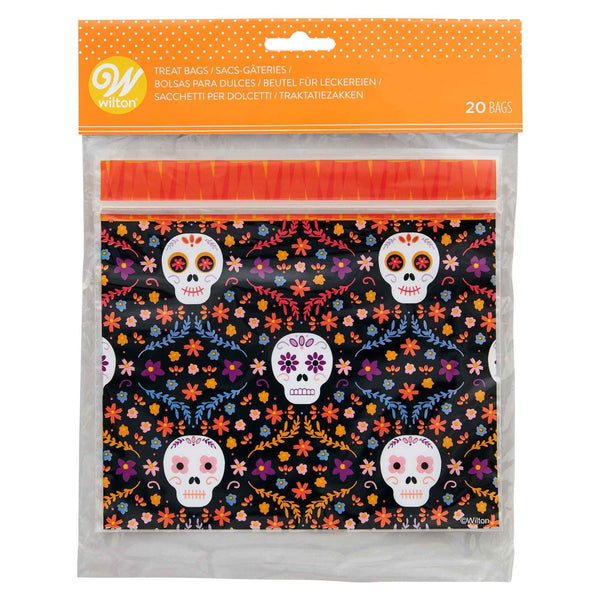 Day Of The Dead - Treat Bags Set Of 20 - Wilton