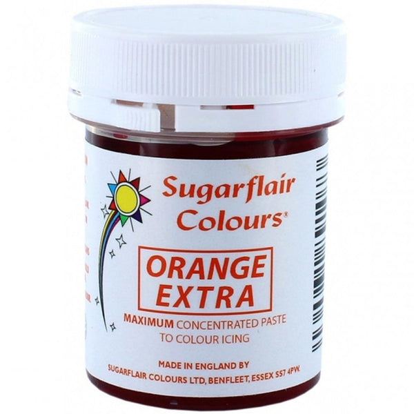 Orange Extra - Max Concentrated Paste Colouring 42g - Sugarflair