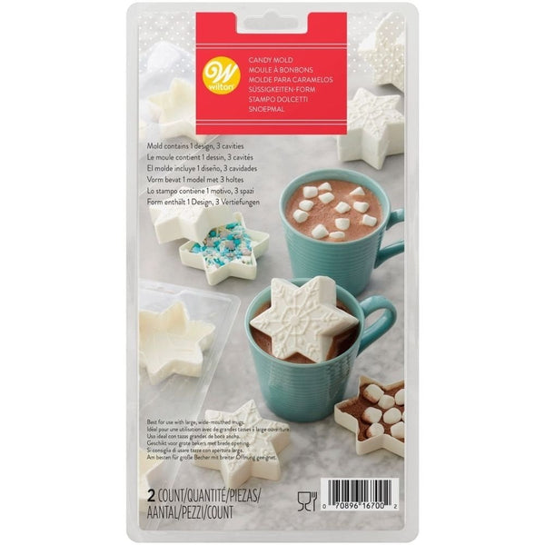 Snowflake 3D Hot Chocolate Mould - Wilton