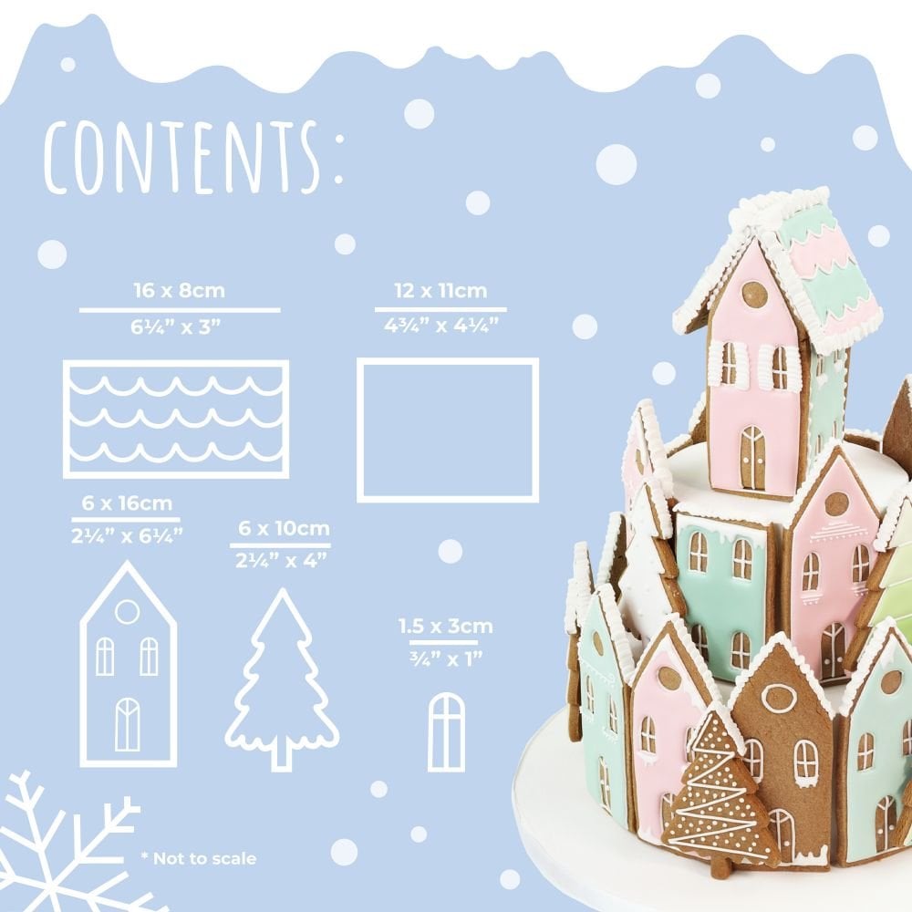 Gingerbread House Cutter Set