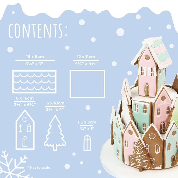 Gingerbread House Cutter Set