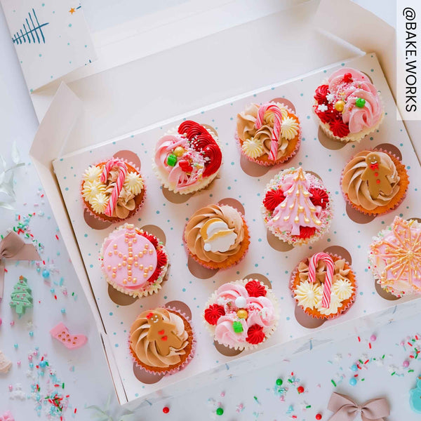 Nordic Trees Cupcake Box