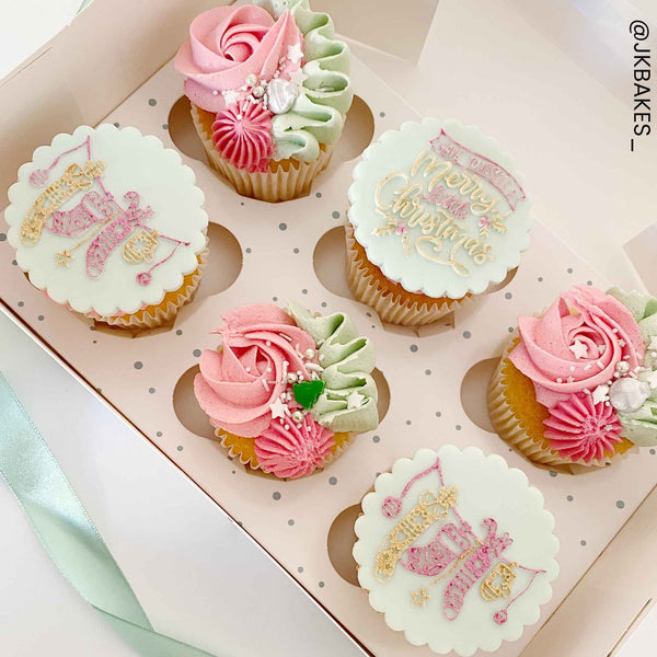 Nordic Trees Cupcake Box