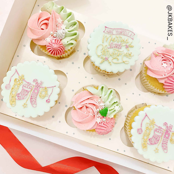 Nordic Trees Cupcake Box