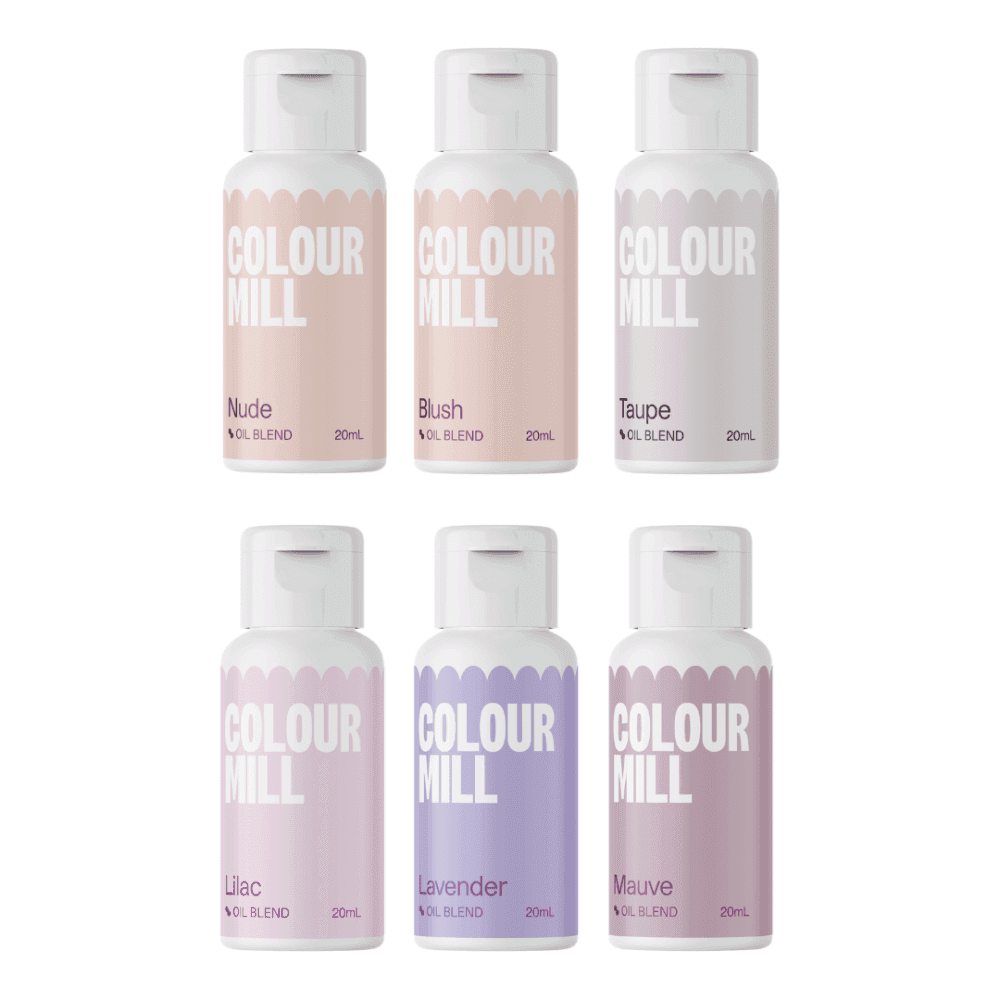 Bridal Colours - Gift Set of 6 Oil Based Colouring