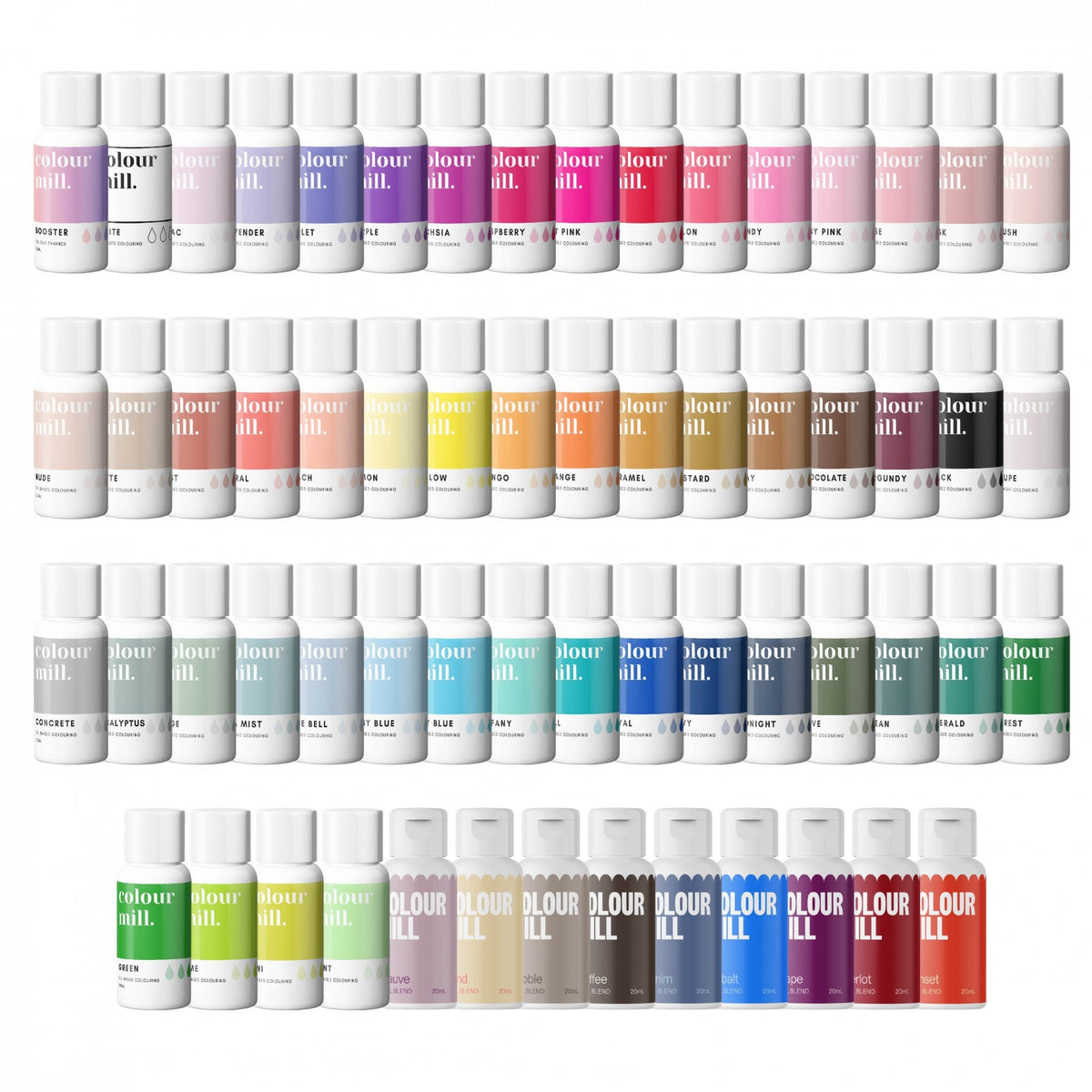The Complete 20ml Collection - 60 Colours & Booster