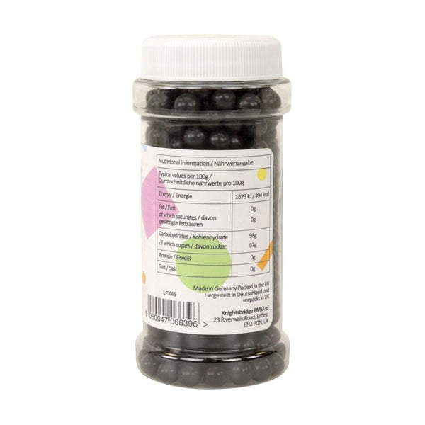 Black - 7mm Sugar Pearls 90g