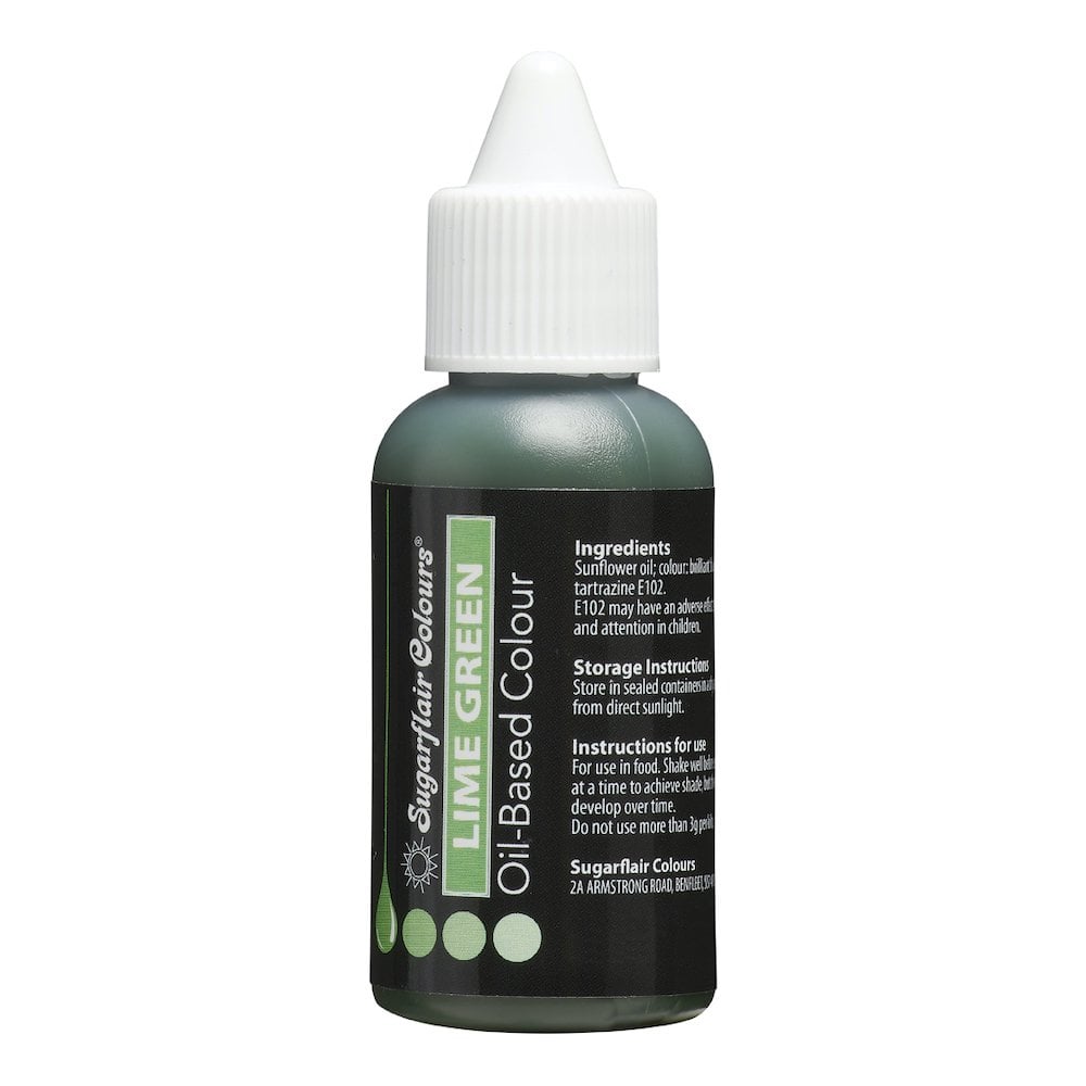 Oil Based Colouring 30ml - Lime Green