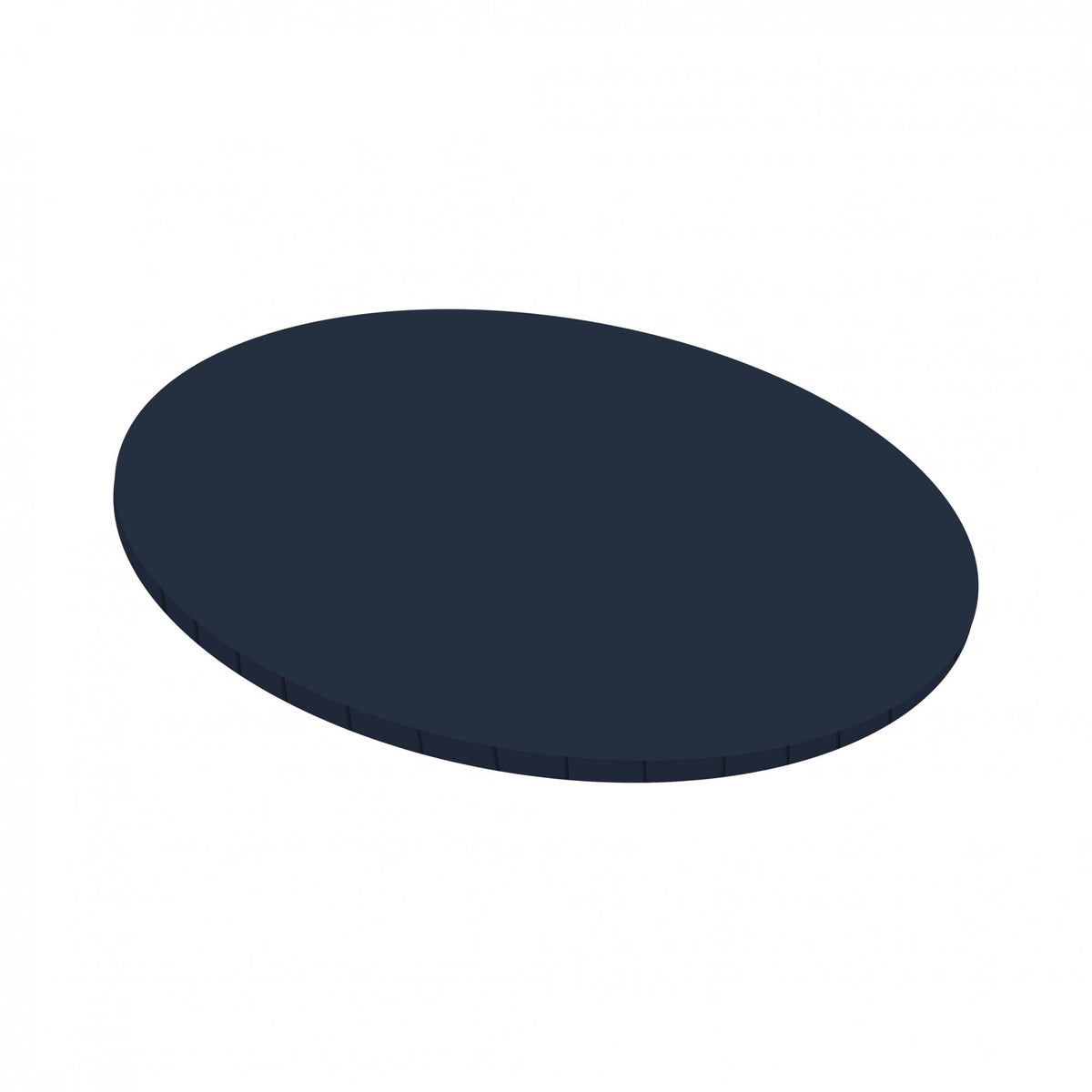 Box of 50 - 6" Navy Round Cake Board - 5mm